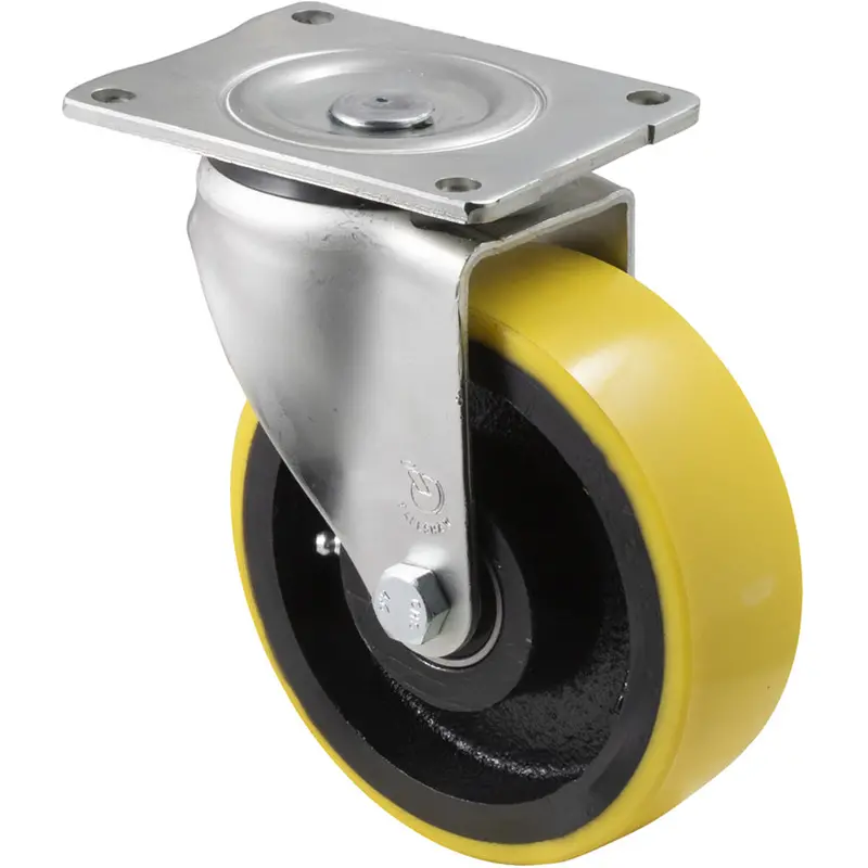 Xuq150/Ozp - 450 Kg Swivel Plate 150Mm Polyurethane 1