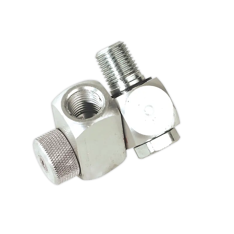 Z-Swivel Air Hose Connector With Regulator 1-4"Bsp 1