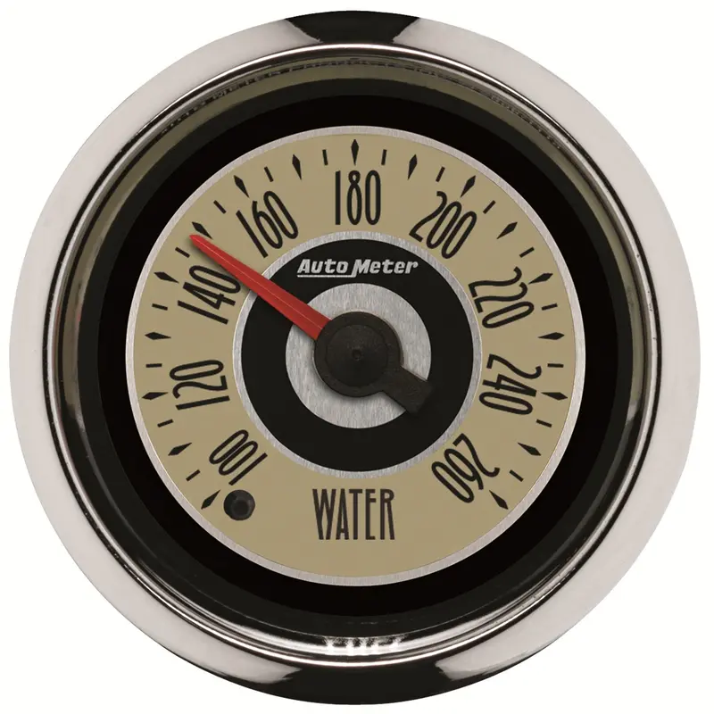 Autometer 1155 Digital Stepper Motor Water Temperature Gauge – 2-1/16", 260°F Range, Cruiser Style 1