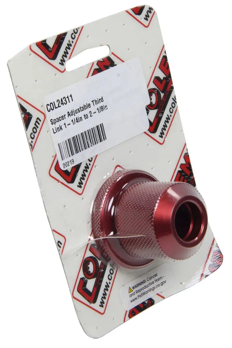 Coleman Racing 24311 Adjustable Third Link Spacer – 1.25In To 2.125In Range For Rear Suspension 1