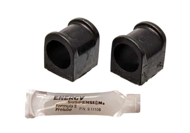 Energy Suspension 4.5168G Front Sway Bar Bushings – 25Mm Bar Diameter, Black Polyurethane 1
