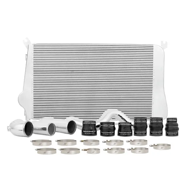 Mishimoto Silver Intercooler Kit For 2011–2016 Chevrolet/Gmc 6.6L Duramax 1