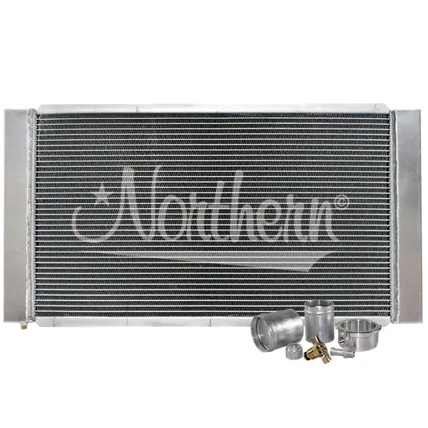 Northern Radiator Custom 3-Row Aluminum Radiator Kit – Universal Fit 1