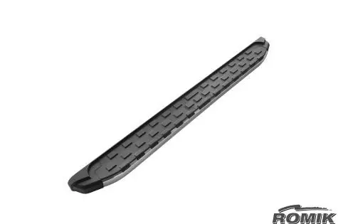 Romik 52351418 Polished Aluminum Side Steps – Compatible With 1999–2016 Ford Super Duty Super Crew Cab Models 1