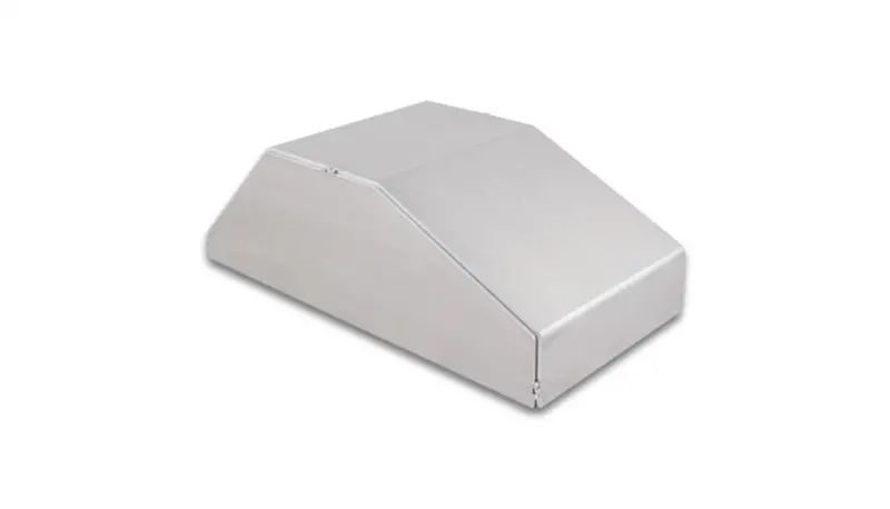 Vibrant Performance Horizontal Intercooler End Tank – 6" W × 12" L × 3" Thick (Part #22844) 1